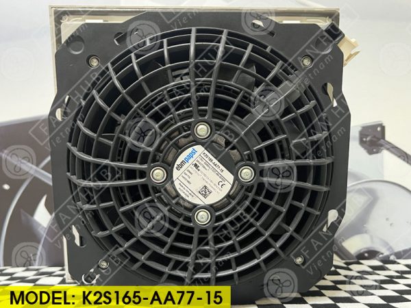 EBMPAPST K2S165-AA77-15 - AC Centrifugal Fan, 230VAC, 165mm