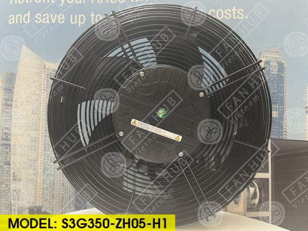 EBMPAPST S3G350-ZH05-H1 - EC Axial Fan, 230VAC, 350mm