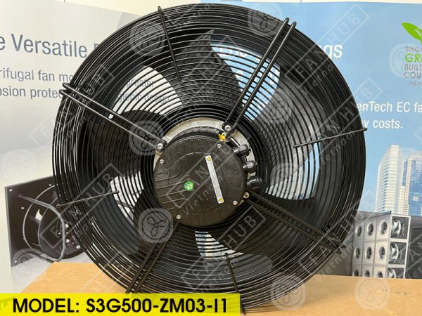 EBMPAPST S3G500-ZM03-I1 - EC Axial Fan, 230VAC, 500mm