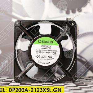 SUNON DP200A-2123XSL.GN - FAN FOR CABINET, 220-240VAC, 120x120x38mm