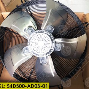 EBMPAPST S4D500-AD03-01 - AC Axial Fan, 400VAC, 500mm