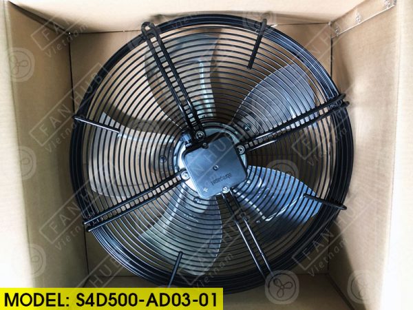 EBMPAPST S4D500-AD03-01 - AC Axial Fan, 400VAC, 500mm