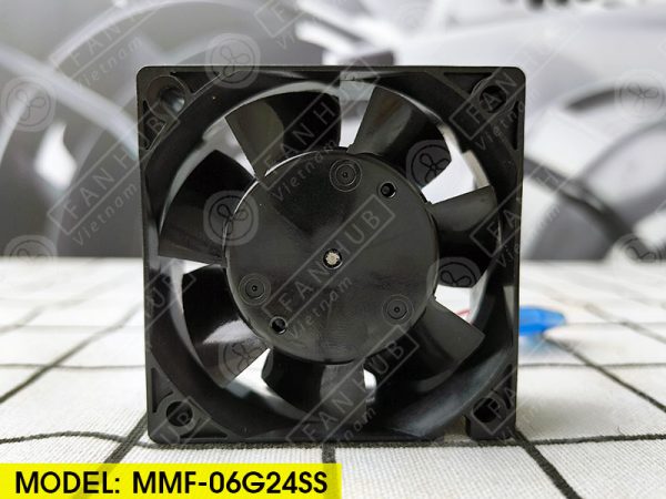 MELCO MMF-06G24SS - Inverter Fan, 24VDC, 60x60x25mm