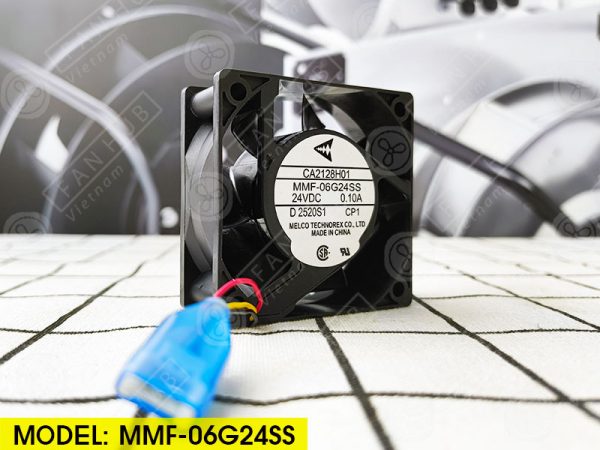 MELCO MMF-06G24SS - Inverter Fan, 24VDC, 60x60x25mm