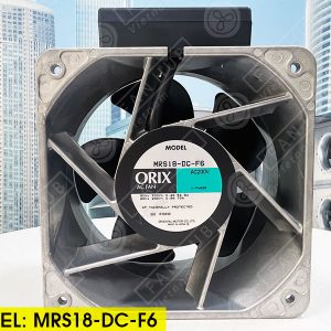 ORIX MRS18-DC-F6 - AC AXIAL FAN, 200VAC, 180x180x90mm