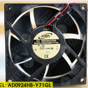 ADDA AD0924HB-Y71GL - Inverter Fan, 24VDC, 92x92x32mm