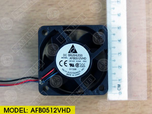 DELTA AFB0512VHD - Inverter Fan, 12VDC, 50x50x20mm