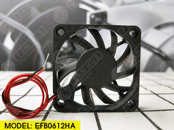 DELTA EFB0612HA - Inverter Fan, 12VDC, 60x60x10mm
