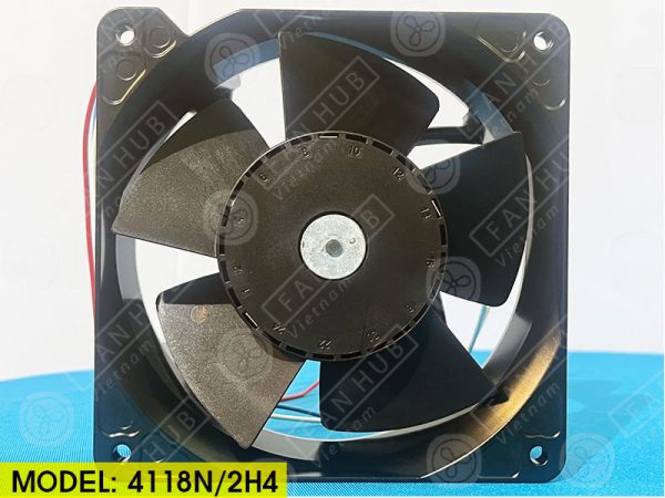 EBMPAPST 4118N/2H4 - Axial Fan, 48VDC, 120x120x38mm