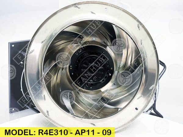 EBMPAPST R4E310-AP11-09 - AC Centrifugal Fan, 230VAC, 310mm