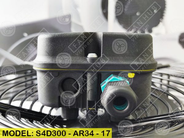 EBMPAPST S4D300-AR34-17 - AC Axial Fan, 230-400VAC, 300mm