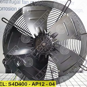 EBMPAPST S4D400-AP12-04 - AC Axial Fan, 230-400VAC, 400mm