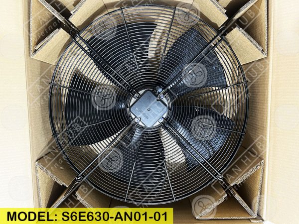 EBMPAPST S6E630-AN01-01 - AC Axial Fan, 230VAC, 630mm