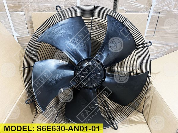 EBMPAPST S6E630-AN01-01 - AC Axial Fan, 230VAC, 630mm
