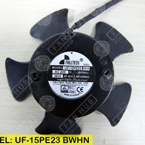 FULLTECH UF-15PE23 BWHN - Axial Fan, 230VAC, 144mm