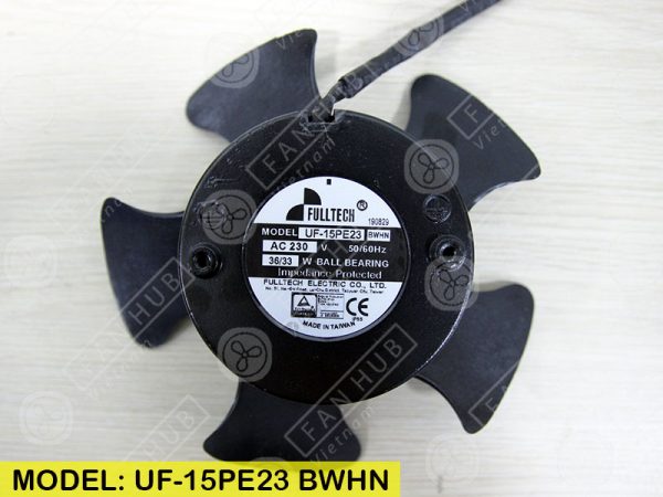 FULLTECH UF-15PE23 BWHN - Axial Fan, 230VAC, 144mm