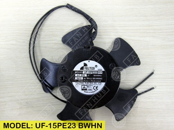 FULLTECH UF-15PE23 BWHN - Axial Fan, 230VAC, 144mm
