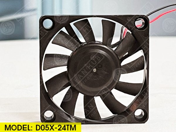 NIDEC D05X-24TM - Inverter Fan, 24VDC, 50x50x10mm