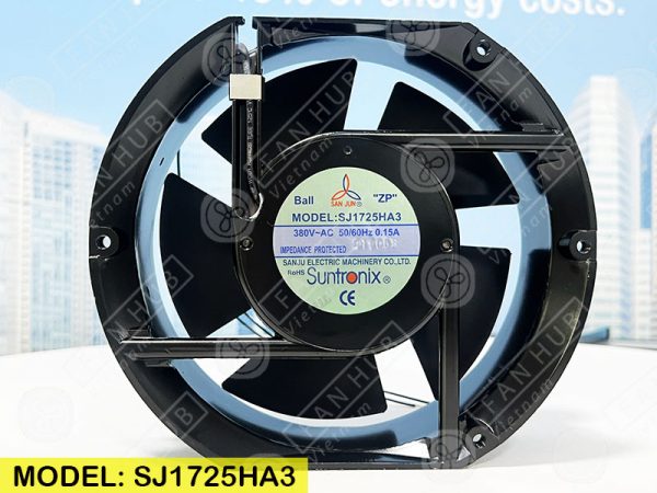 Suntronix SJ1725HA3 - FAN FOR CABINET, 380VAC, 172x150x51mm