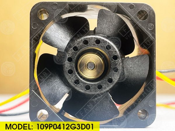 SANYO DENKI 109P0412G3D01 - Inverter Fan, 12VDC, 40x40x28mm