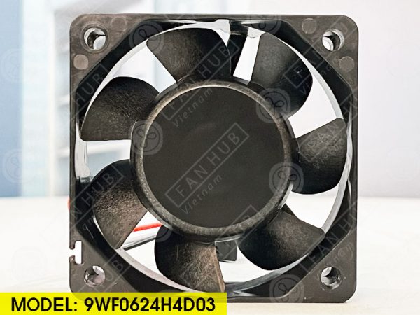 Sanyo Denki 9WF0624H4D03 - Inverter Fan, 24VDC, 60x60x25mm