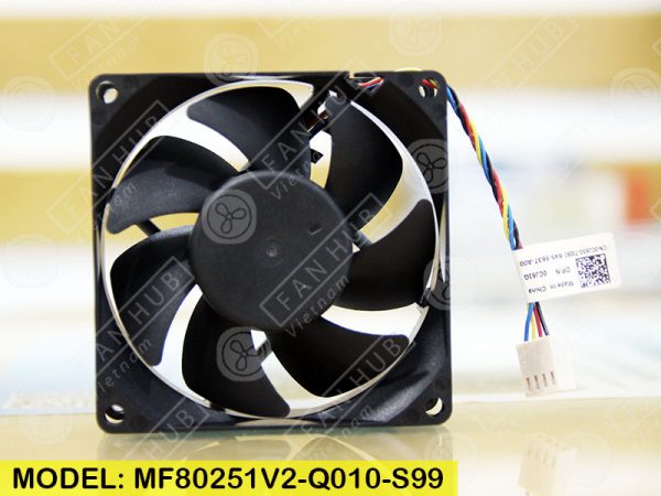Sunon MF80251V2-Q010-S99 - Inverter Fan, 12VDC, 80x80x25mm