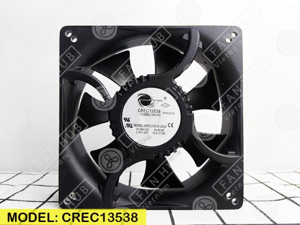 COMAIR ROTRON CREC13538-2800 - Fan For Cabinet, 100-240VAC, 135x135x38mm