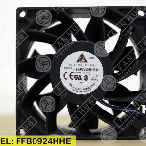 DELTA FFB0924HHE - Inverter Fan, 24VDC, 92x92x38mm