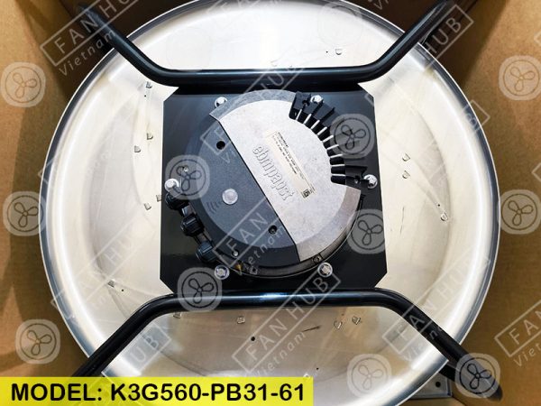 EBMPAPST K3G560-PB31-61 - Fan For AHU, 400VAC, 560mm