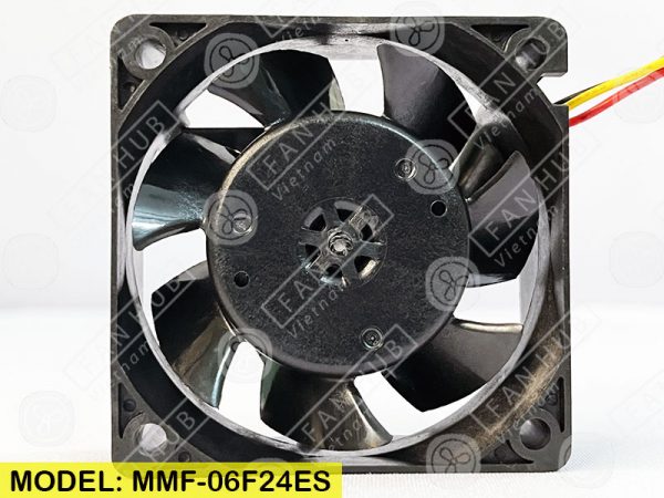 MELCO MMF-06F24ES RP1 - Inverter Fan, 24VDC, 60x60x25mm