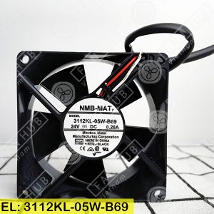 NMB 3112KL-05W-B69 - Inverter Fan, 24VDC, 80x80x32mm