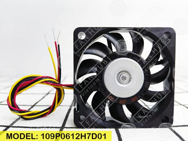 SANYO DENKI 109P0612H7D01 - Inverter Fan, 12VDC, 60x60x15mm