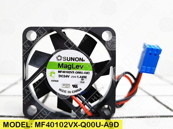 Sunon MF40102VX-Q00U-A9D - Inverter Fan, 24VDC, 40x40x10mm