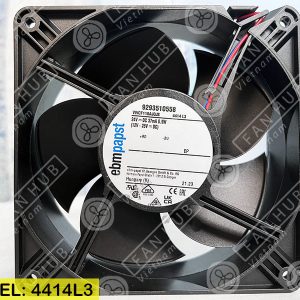 EBMPAPST 4414L3 - Inverter Fan, 24VDC, 120x120x38mm