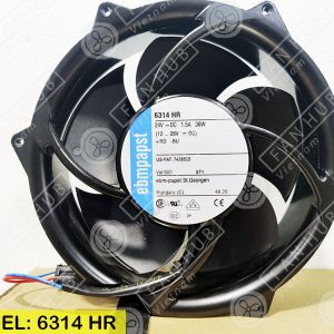 EBMPAPST 6314HR - Inverter Fan, 24VDC, 172x51mm