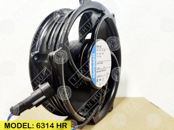 EBMPAPST 6314HR - Inverter Fan, 24VDC, 172x51mm