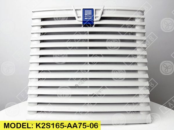 EBMPAPST K2S165-AA75-06 - AC Centrifugal Fan, 230VAC, 165mm