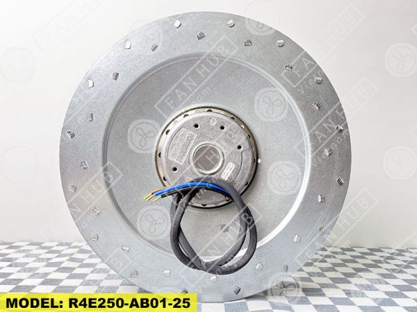 EBMPAPST R4E250-AB01-25 - AC Centrifugal Fan, 230VAC, 250mm