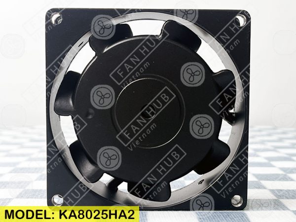 KAKU KA8025HA2 - AC Axial fan, 220-240VAC, 80x80x25mm
