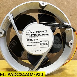 NIDEC PADC24Z4M-930 - Inverter Fan, 24VDC, 172x51mm