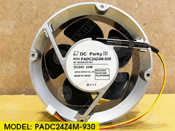 NIDEC PADC24Z4M-930 - Inverter Fan, 24VDC, 172x51mm