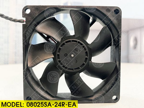 NMB 08025SA-24R-EA - Inverter Fan, 24VDC, 80x80x25mm