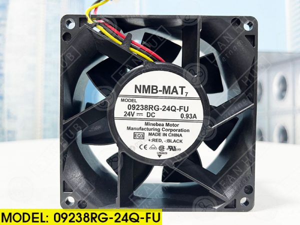 NMB 09238RG-24Q-FU - Inverter Fan, 24VDC, 92x92x38mm