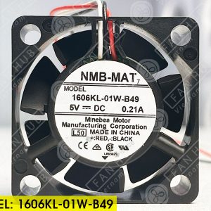 NMB 1606KL-01W-B49 - Inverter Fan, 5VDC, 40x40x15mm