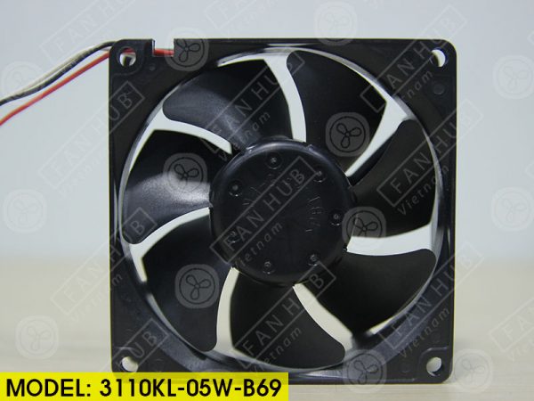 NMB 3110KL-05W-B69 - Inverter Fan, 24VDC, 80x80x25mm