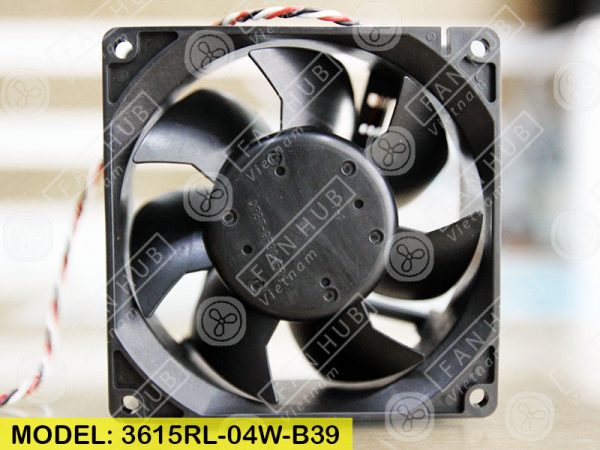 NMB 3615RL-04W-B39 - Inverter Fan, 24VDC, 92x92x38mm
