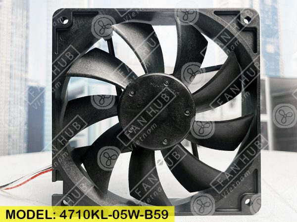 NMB 4710KL-05W-B59 - Inverter Fan, 24VDC, 120x120x25mm