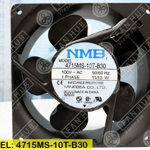 NMB 4715MS-10T-B30 - AC Axial Fan, 100VAC, 120x120x38mm