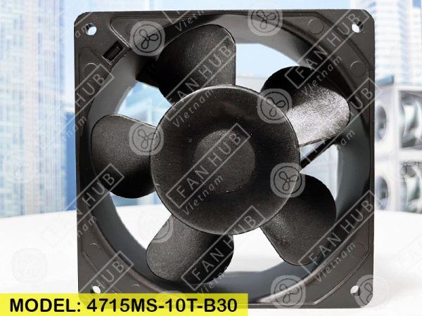 NMB 4715MS-10T-B30 - AC Axial Fan, 100VAC, 120x120x38mm