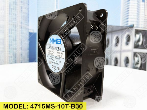 NMB 4715MS-10T-B30 - AC Axial Fan, 100VAC, 120x120x38mm